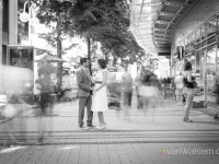 After Wedding-Shooting in der Fußgängerzone