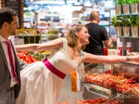 After Wedding-Shooting im Supermarkt