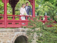 Hochzeitsfoto im Japanischen Garten Leverkusen