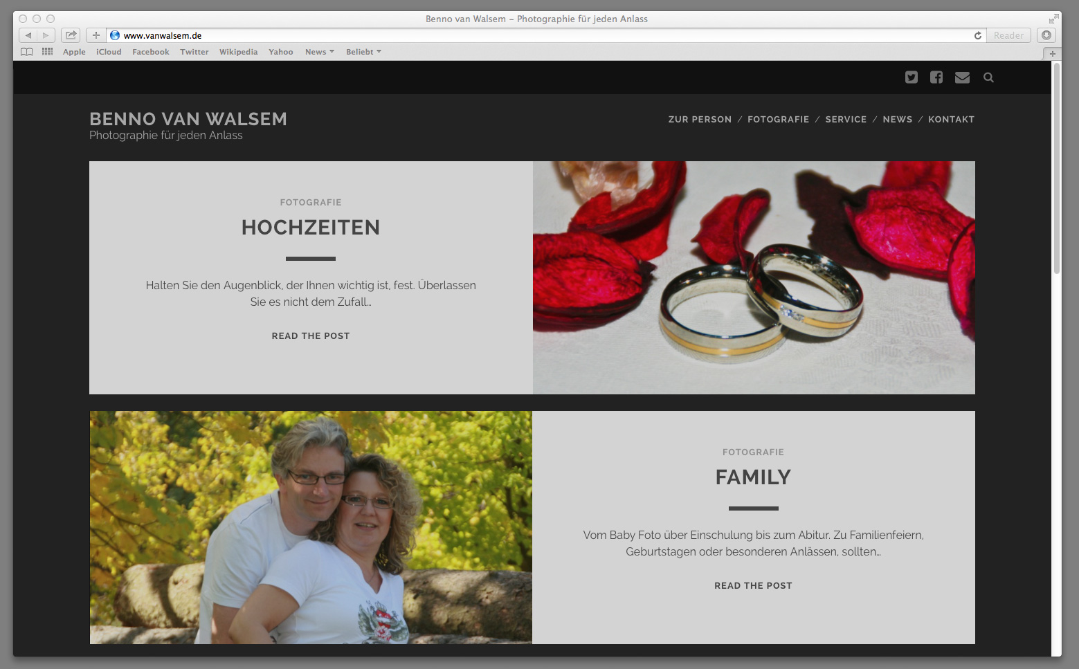 News - Neue Website