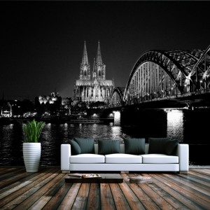 Foto-Tapete mit Motiv Kölner Dom