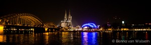 Der Kölner Dom, Hohenzollern Brücke und der Musical Dom